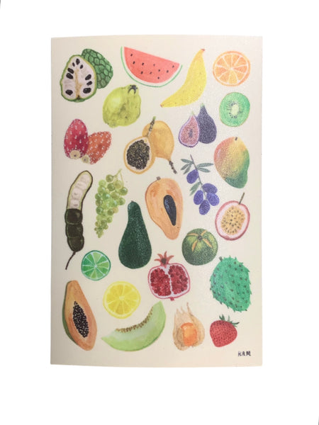 Sticker - Fruit Poster