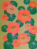 Risograph Print - Nasturtium 8.5x11