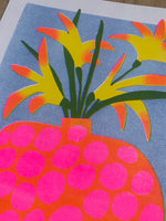 Risograph - Yellow Lily