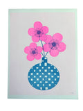Risograph Print - Rose 8.5x11