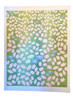 Risograph Print - Flower Meadow 8.5x11