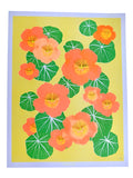 Risograph Print - Nasturtium 8.5x11