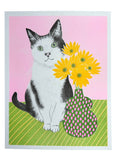 Risograph Print - Phineas Cat 8.5x11"