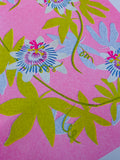 Risograph Print - Passionflower 8.5x11”