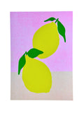 Risograph Print - Lemon 5x7"