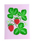 Risograph Print - Strawberry 5x7"