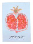 Risograph Print - Pomegranate 5x7"