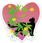Sticker - Heart Cat