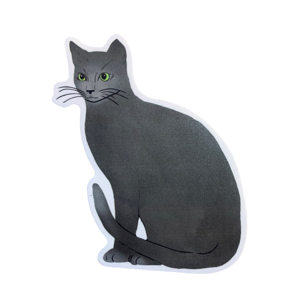 Sticker - Gray Cat