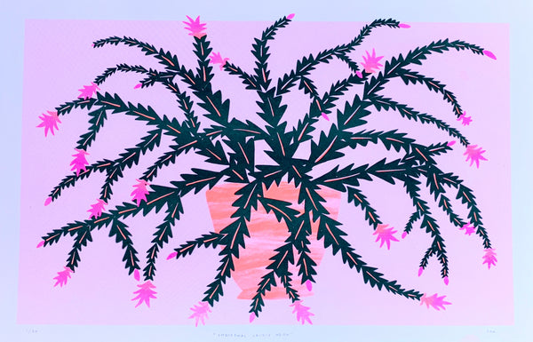 Risograph Print - Christmas Cactus Neon 11x17 – StitchPrism risograph-print-christmas-cactus-neon-11x17-stitchprism