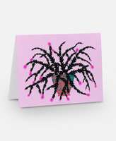Card - Pink Christmas Cactus