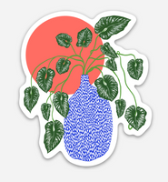 Sticker - Philodendron Sun