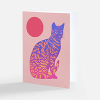 Card - Glow Cat