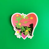 Sticker - Heart Cat