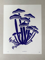Risograph Print - Mushrooms