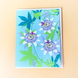 Card - Passionflower