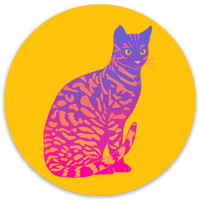 Sticker - Glow Cat
