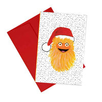 Gritty Santa Holiday Card