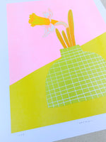 Risograph Print - Daffodil