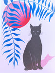 Risograph - Black Cat 11x17