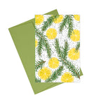 Lemon + Pine Card